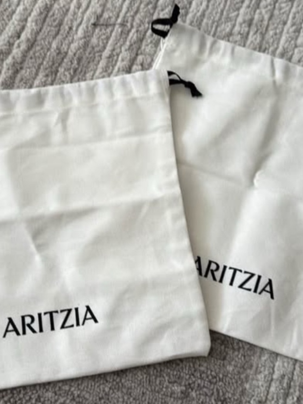 Aritzia organize bag dust bag